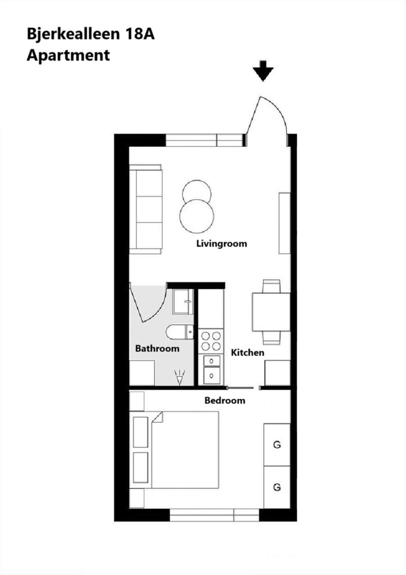 Book An Apartment Just For You In Central トロムソ エクステリア 写真